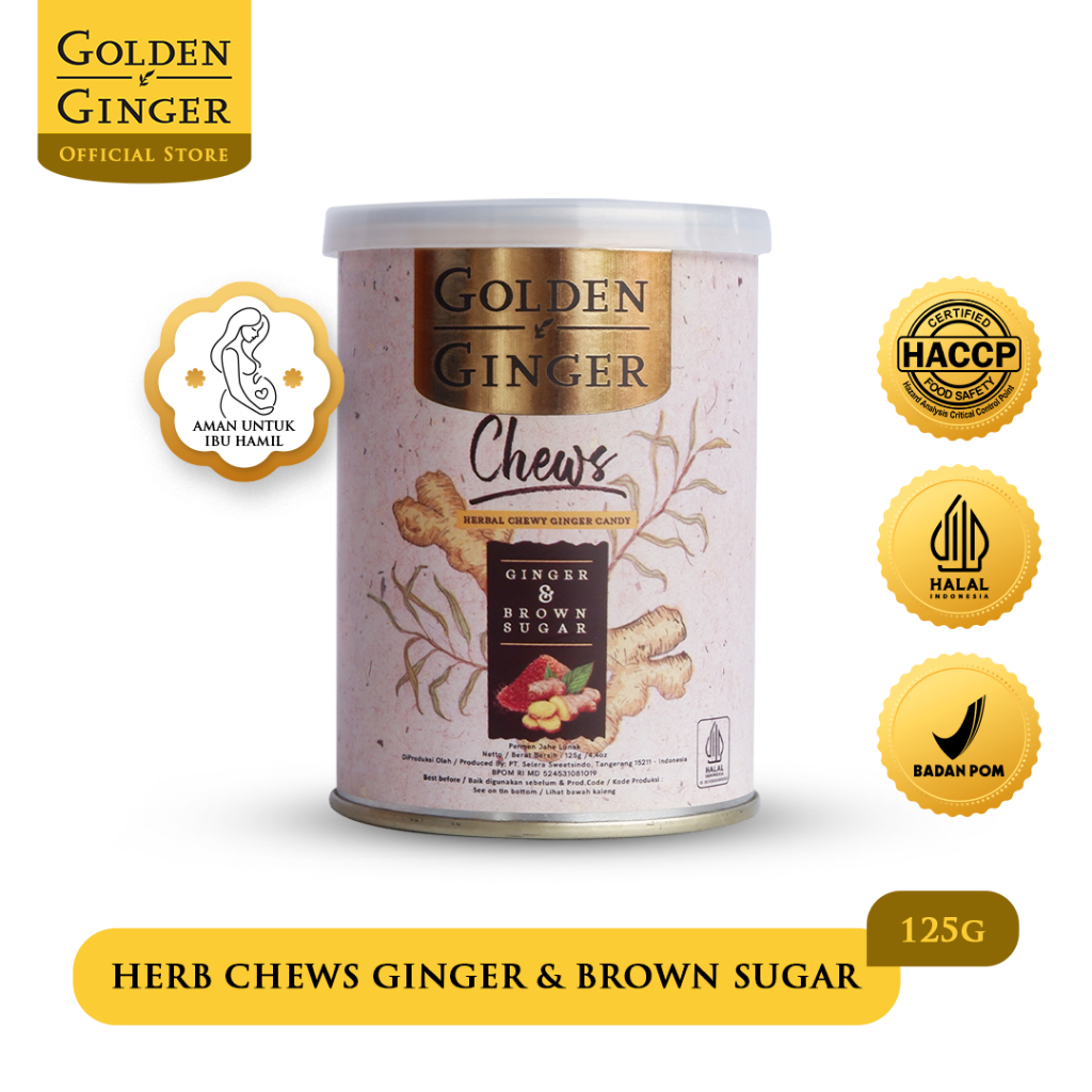 

Golden Ginger Herb Chews Ginger & Brown Sugar (CAN)
