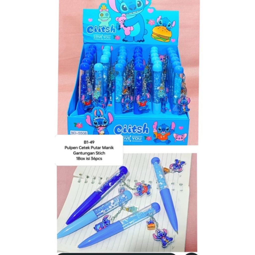 

1 BOX PEN STITCH GANCI MANIK ISI 36