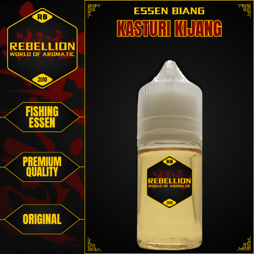 ESSEN REBELLION - Essen Biang Kasturi Kijang / Essen Biang Murni Kasturi Kijang Water Base Ikan Mas 