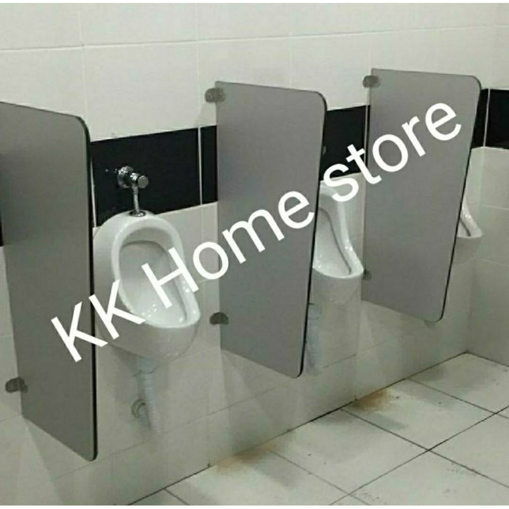Sekat urinoir bahan pvc tahan air