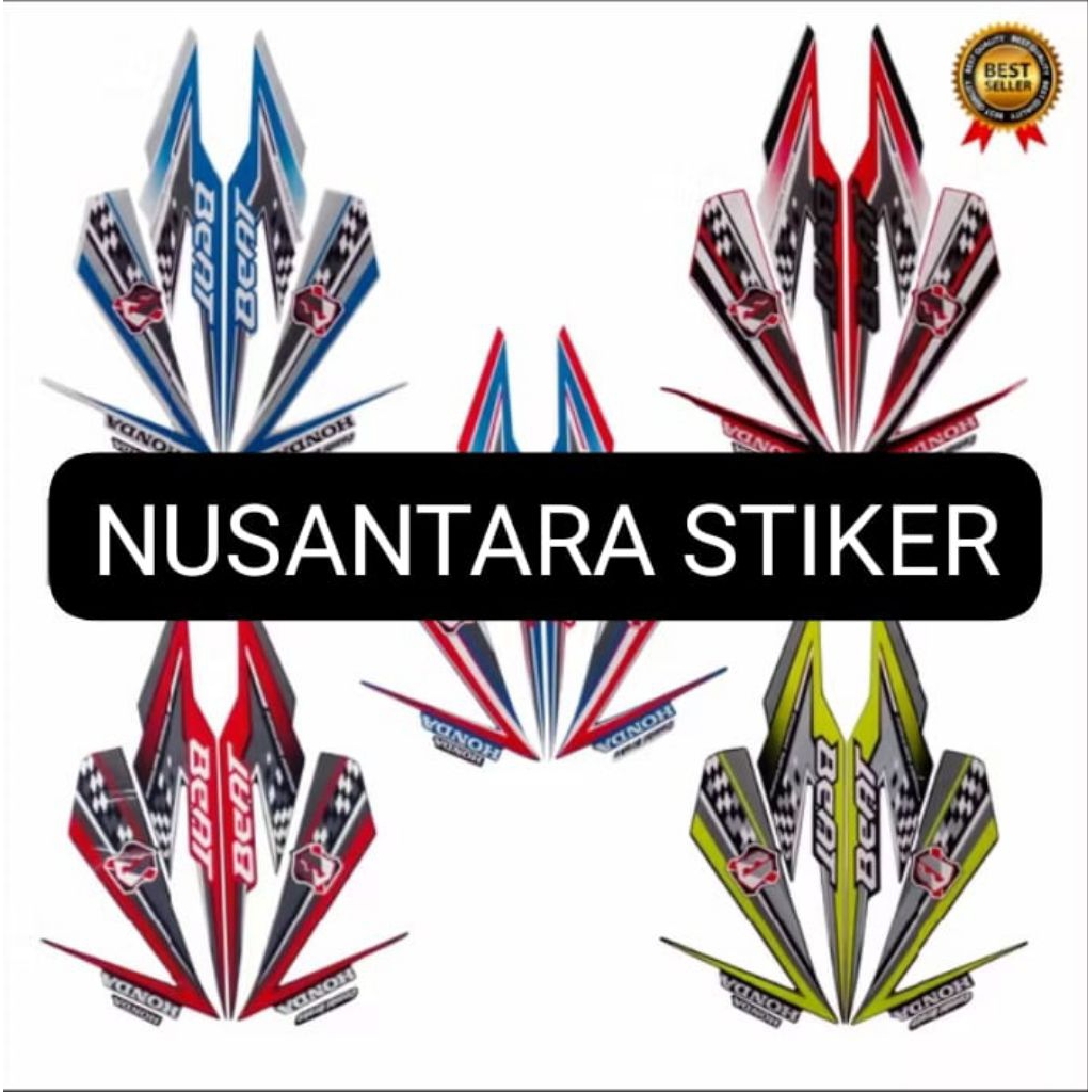 STIKER STRIPING HONDA BEAT FI 2018 DAN BEAT STREET 2018 Stiker