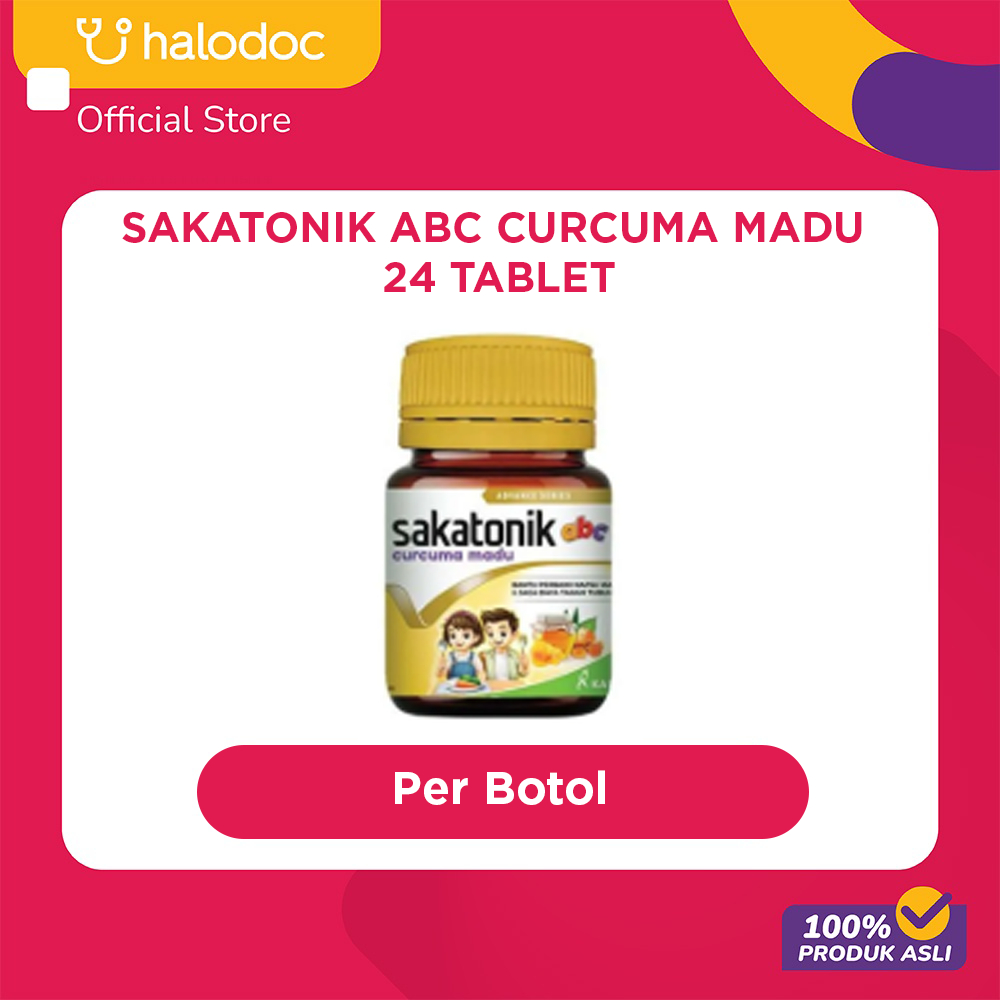 Sakatonik ABC Curcuma Madu 24 Tablet