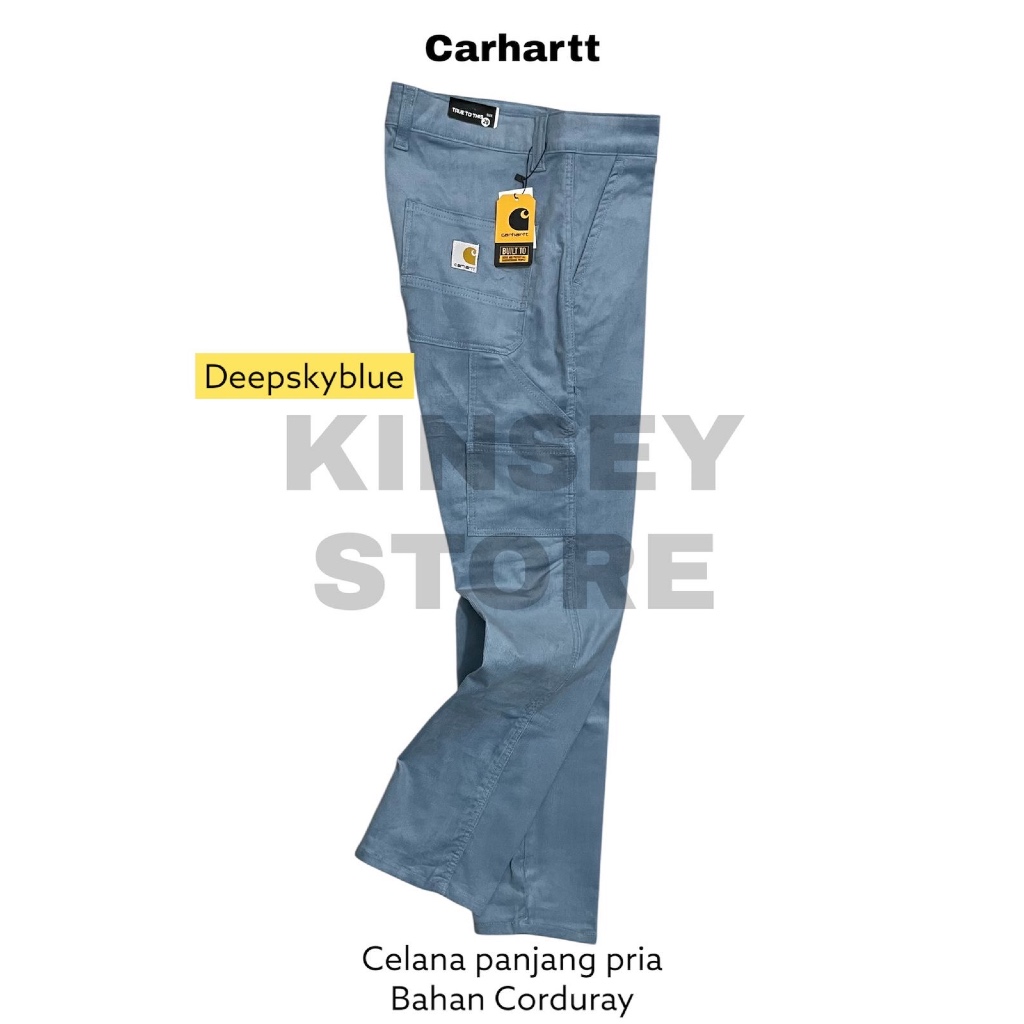 Carhartt Celana Panjang Pria Panjang Pria Bahan Corduray