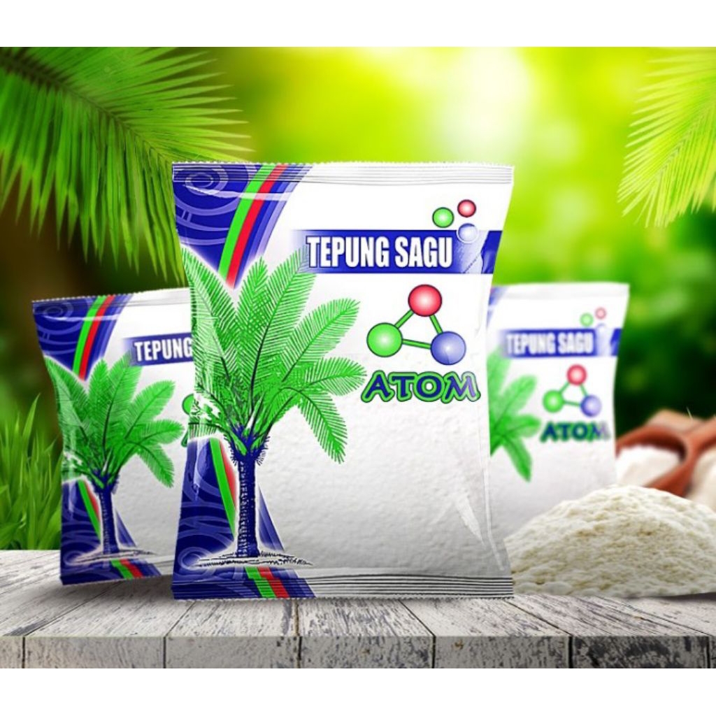 

tepung sagu merk atom 400 gram