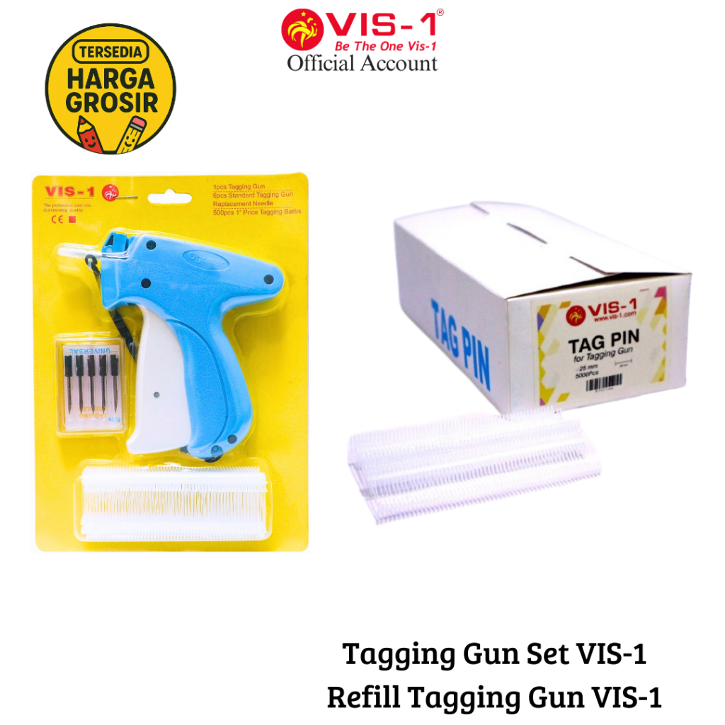 

VIS-1 Alat Tagging Gun / Tagging Gun Set / Refill Tag Gun