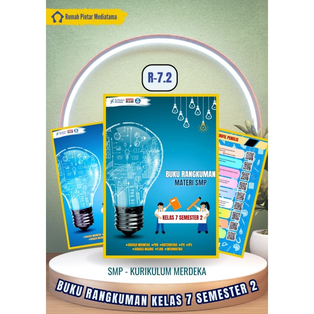 BUKU RANGKUMAN MATERI KELAS 7 SEMESTER 2 KURIKULUM MERDEKA