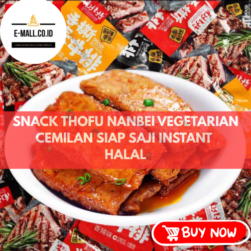 

Nanbei vegetarian steak Snack cemilan instant Halal ada Rasa Bebek Spicy Barbeque Pedas TERMURAH