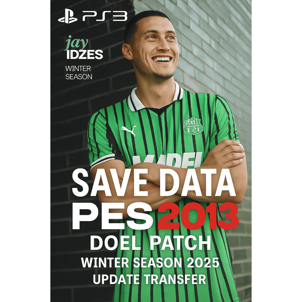 SAVEDATA PES 2013 DOEL PATCH 2025 WINTER PS3 UPDATE TRANSFER PEMAIN SEPTEMBER
