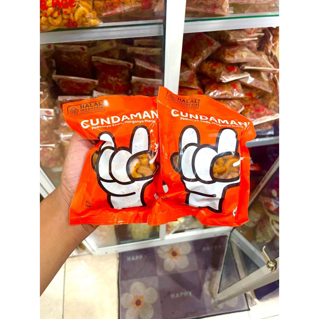 

Makaroni Cundamani Pedas Asik 50gr