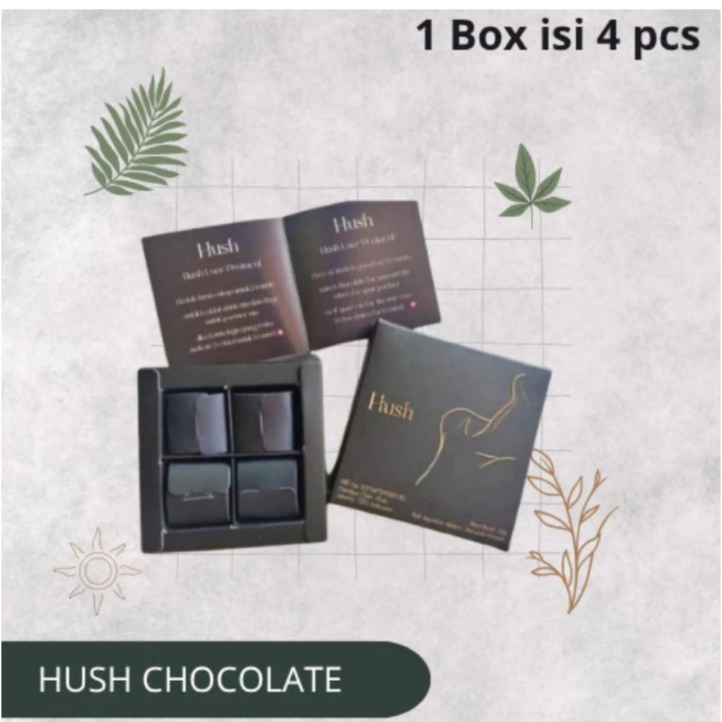 

VIRAL Hush chocolate Dark Chocolate for couple 32 gram Untuk Hubungan Suami Istri