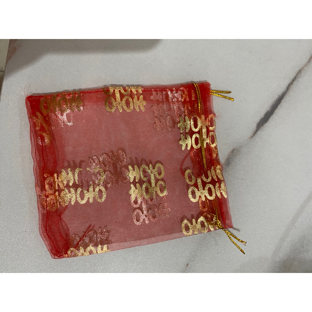 kantong serut / tile serut / kantong tile / kantong permen sangjit / tile permen sangjit