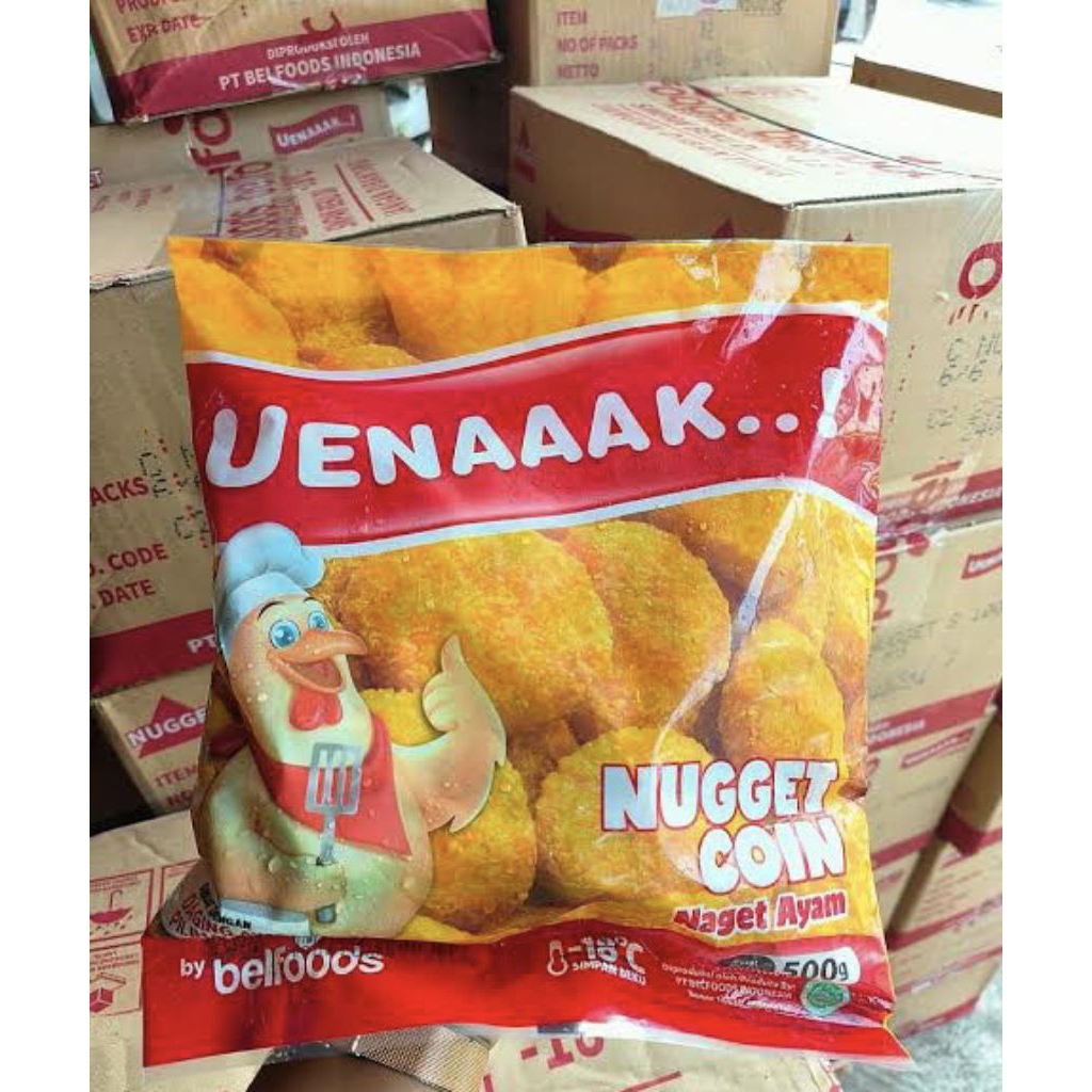 

Belfoods Nugget Koin Enak 500gr