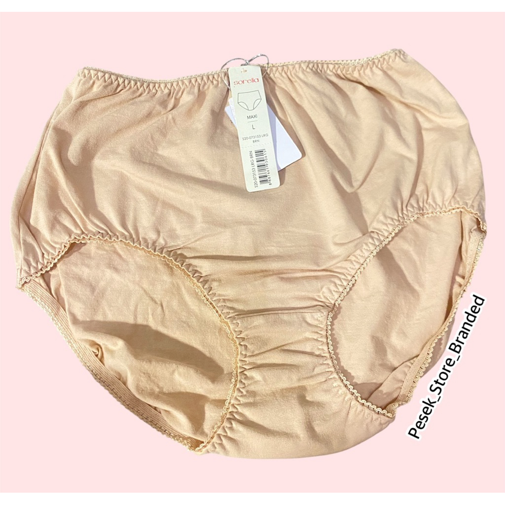 Panty Sorella katun size L model maxi original || Celana Dalam Sorella bahan katun size L