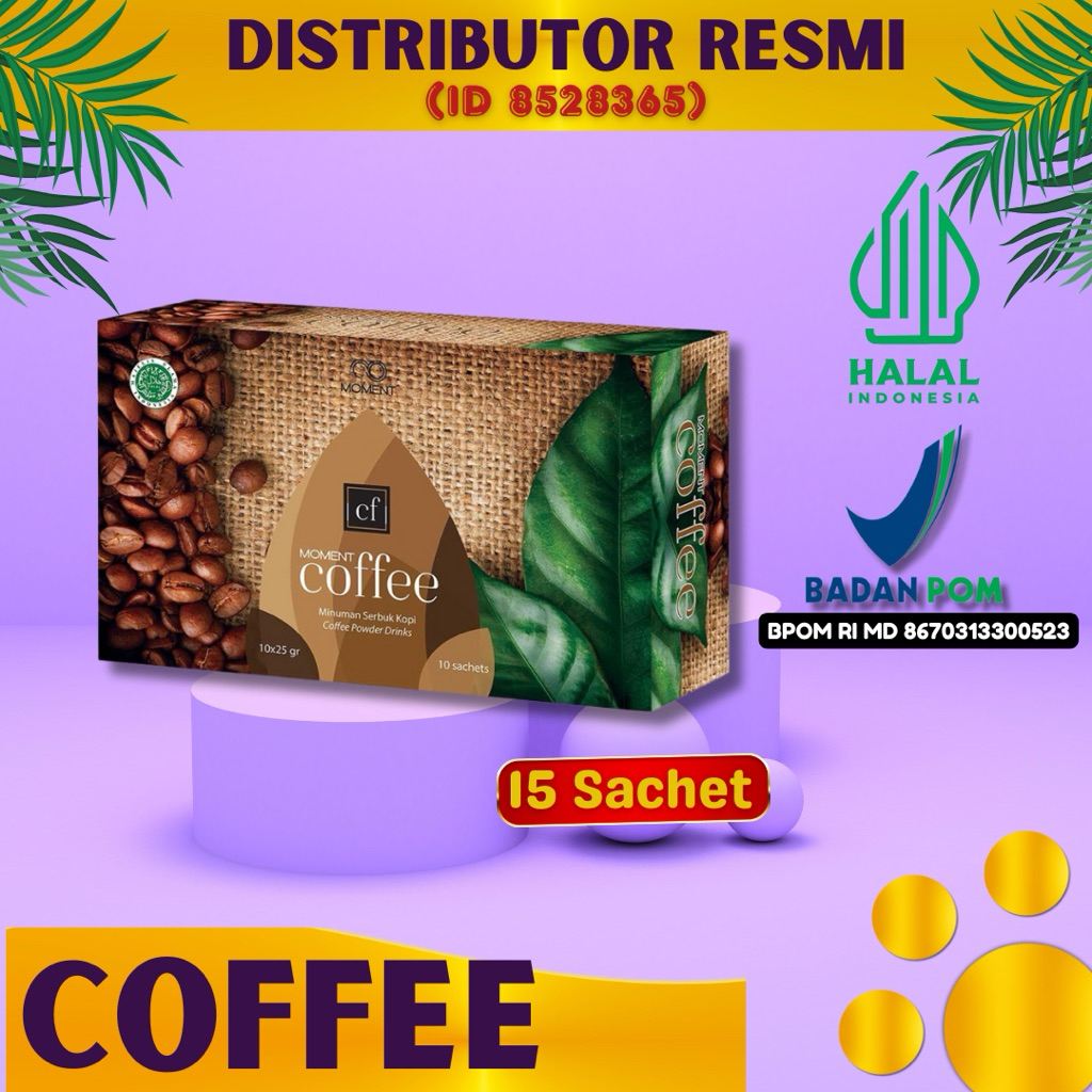 

KOPI-COFFEE MOMENT Minuman kopi stamina