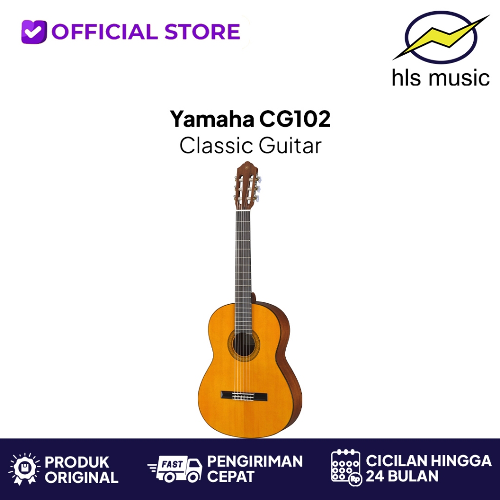 YAMAHA CG102 / CG 102 Gitar Klasik Original