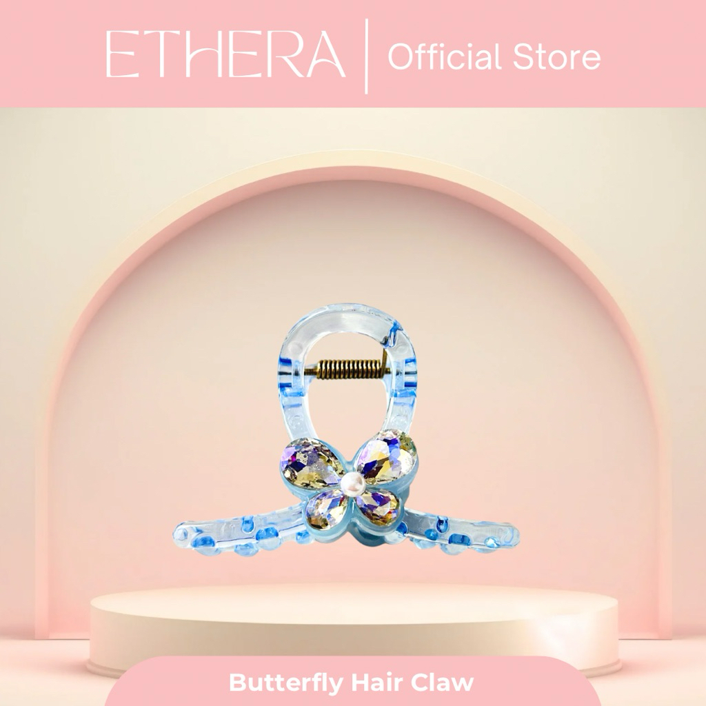 Butterfly Hair Claw | Jepit Kupu | Claw Clip | Korean Claw Clip