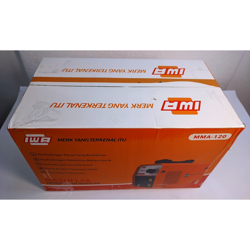 Mesin Las Listrik Inverter Iwa Mma-120 Portable Welder Mesin Las Mini Hemat Listrik Co