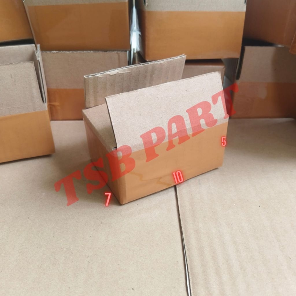 

Kardus packing dus paking kecil 10x7x5 cm polos