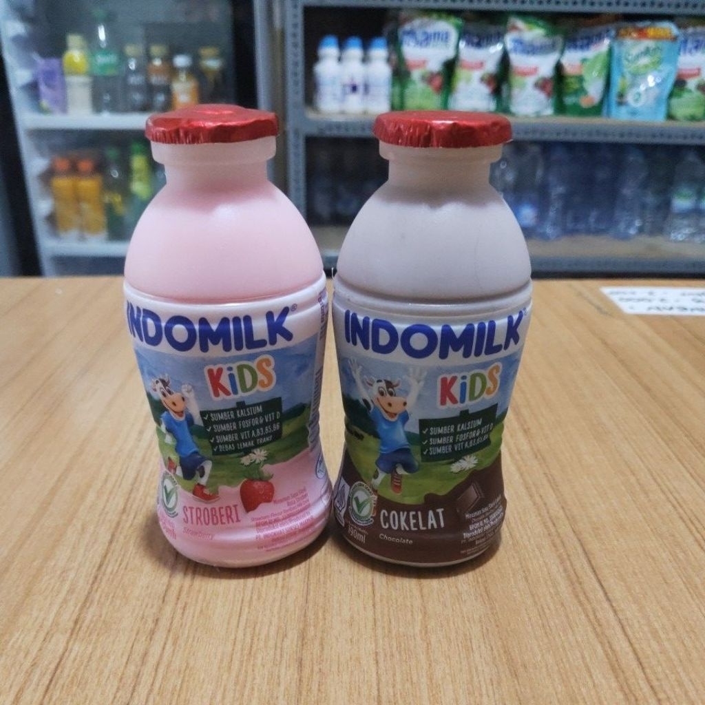 

susu indomilk kids botol 190ml