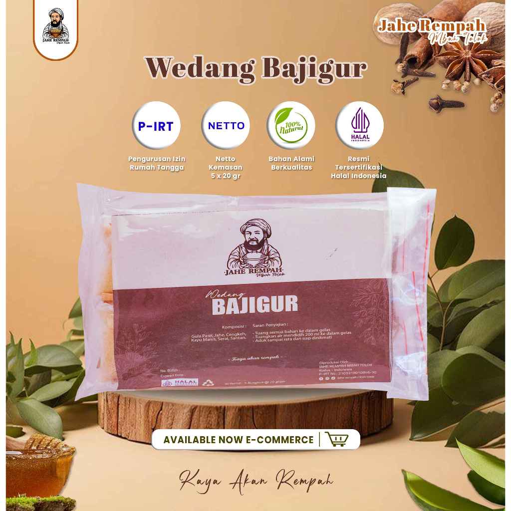 

WEDANG BAJIGUR UNTUK MERINGANKAN FLU DAN MEMBANTU MENJAGA SISTEM PENCERNAAN