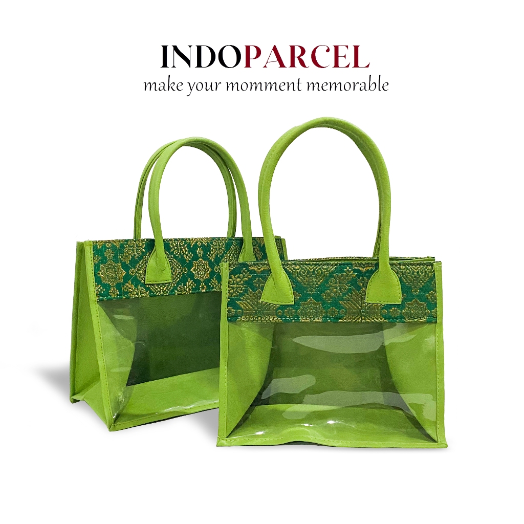 

INDOPARCEL - Hampers Mika Songket Tas Parsel Hantaran Bungkus Kemasan Tas Hadiah Idul Fitri