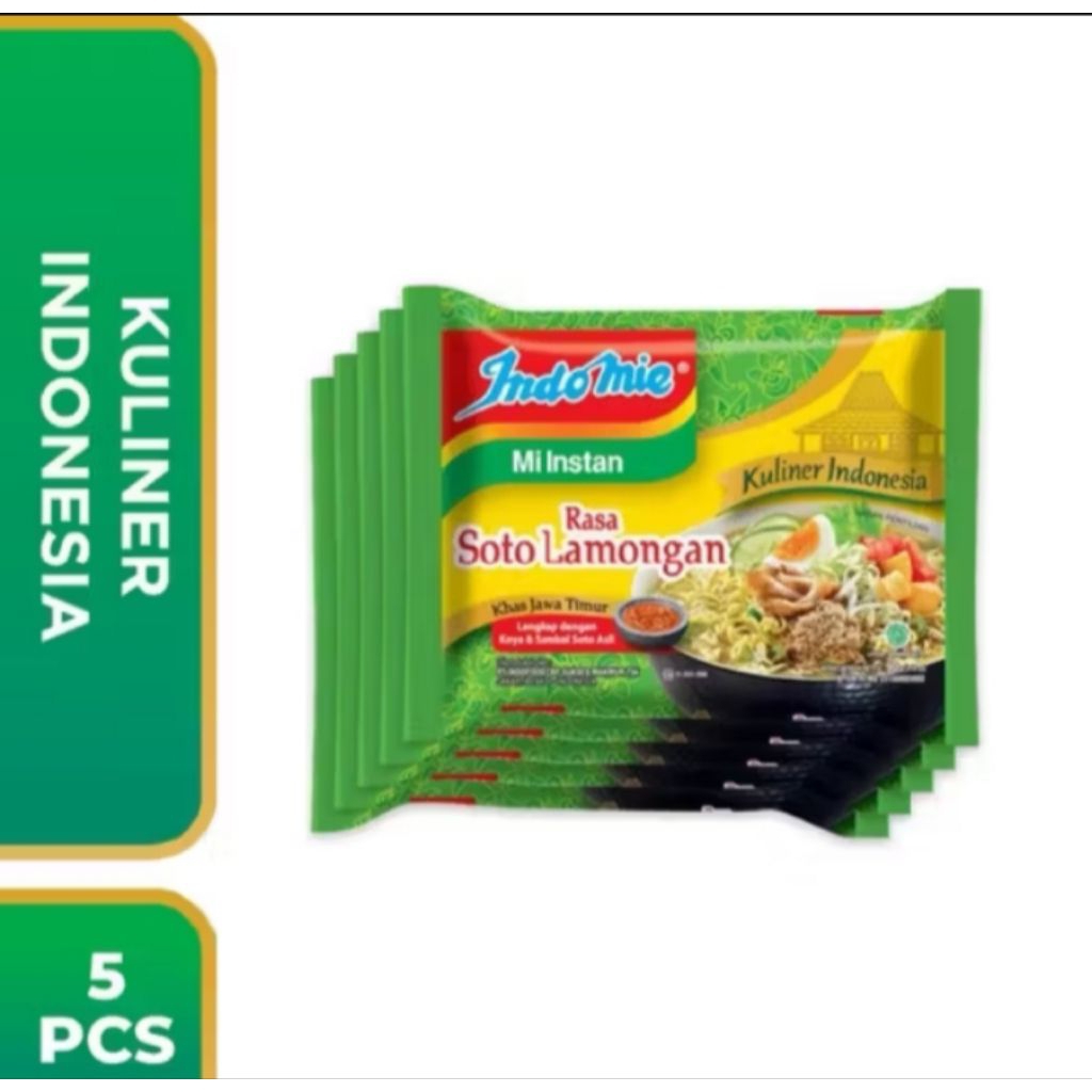 

Indomie soto lamongan paket 5 pcs