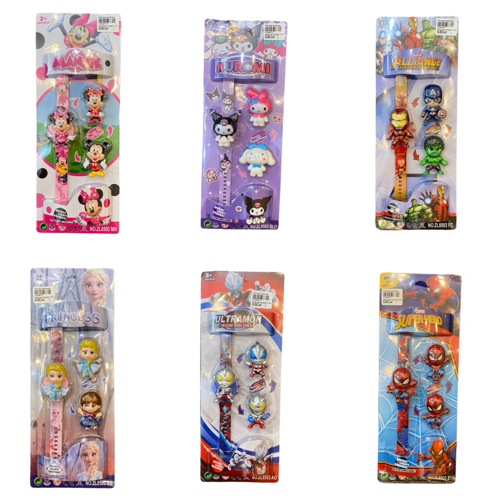 JAM TANGAN ANAK KARAKTER 8877-11 || JAM TANGAN ANAK || JAM TANGAN ANAK LASER || JAM TANGAN ANAK KARA