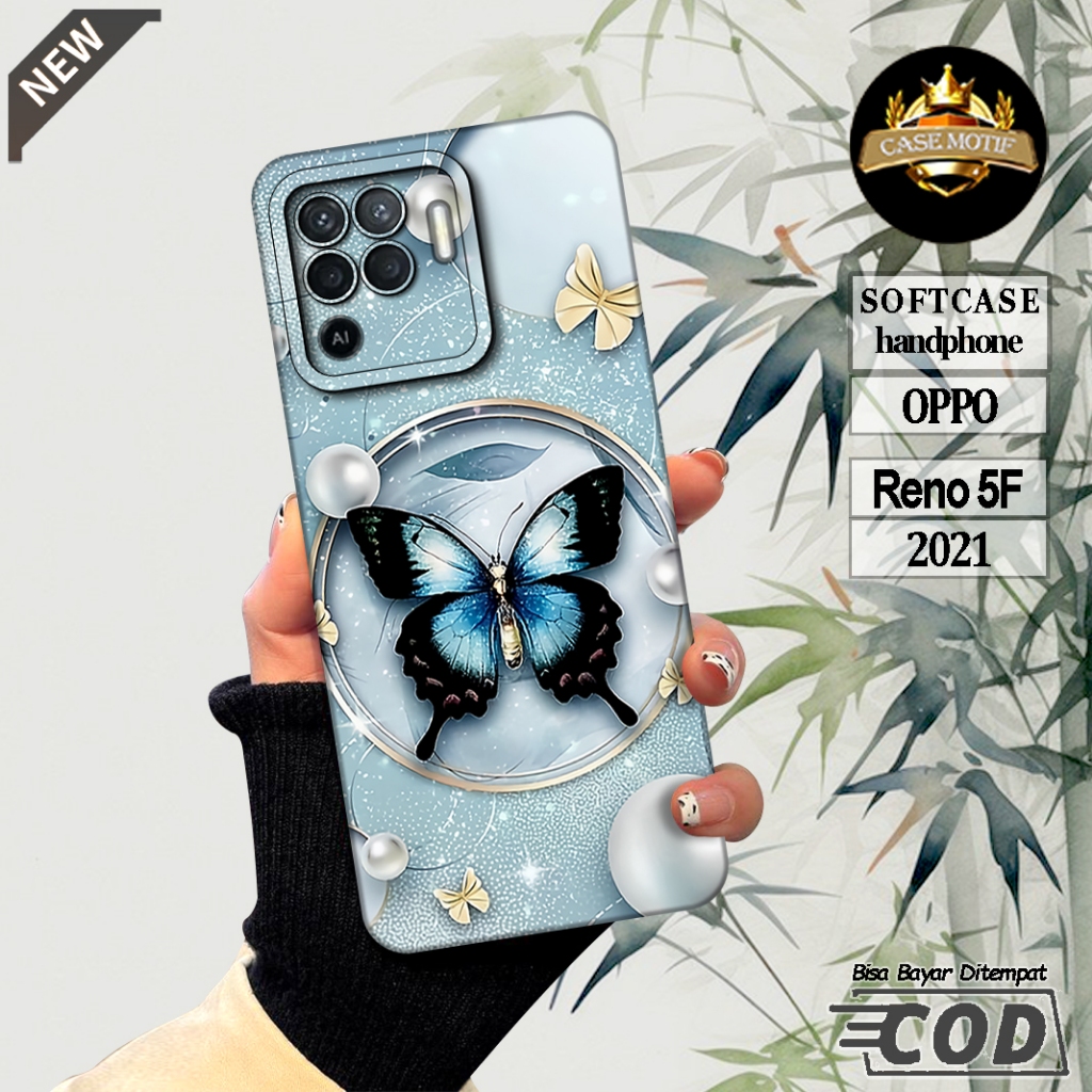 Case OPPO RENO 5F Casing OPPO RENO 5F 4G Terbaru 2021 Aksesoris Softcase Casing Silikon Case Hp