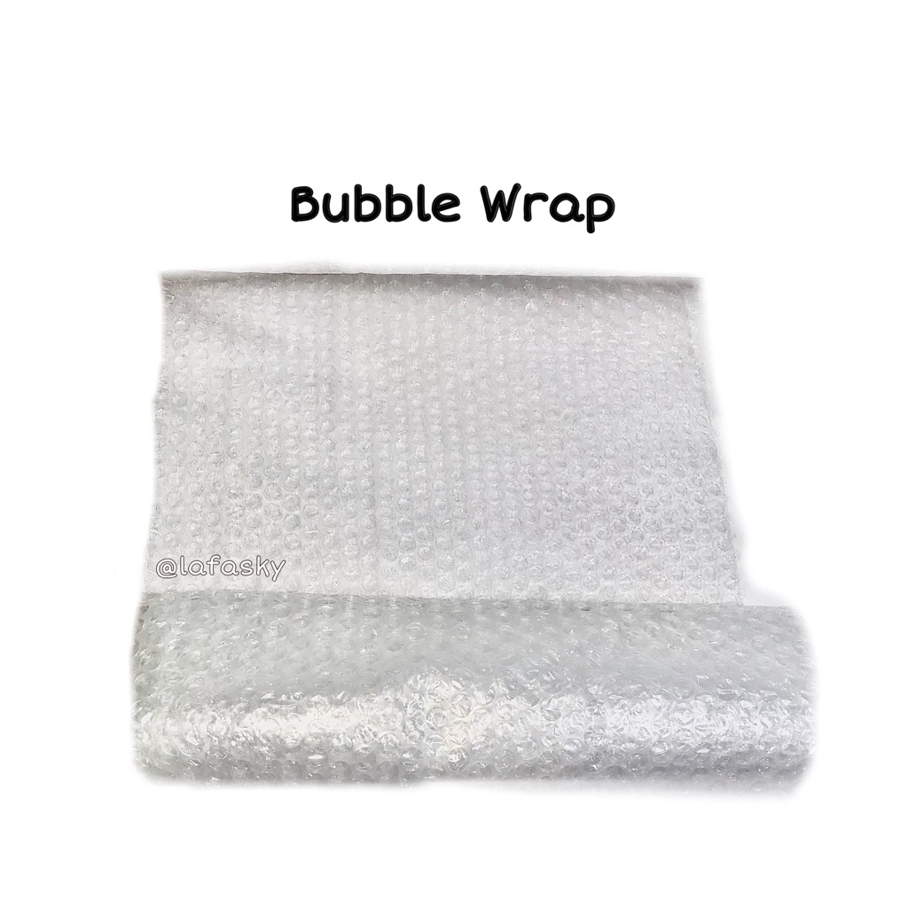 

Tambahan bubble wrap
