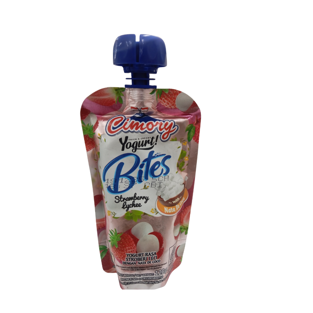 

Cimory Yogurt Bites Strawberry Lychee 120gr
