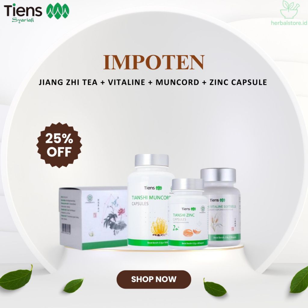 Herbal China TCM - Paket Bundling Tiens Untuk Impoten