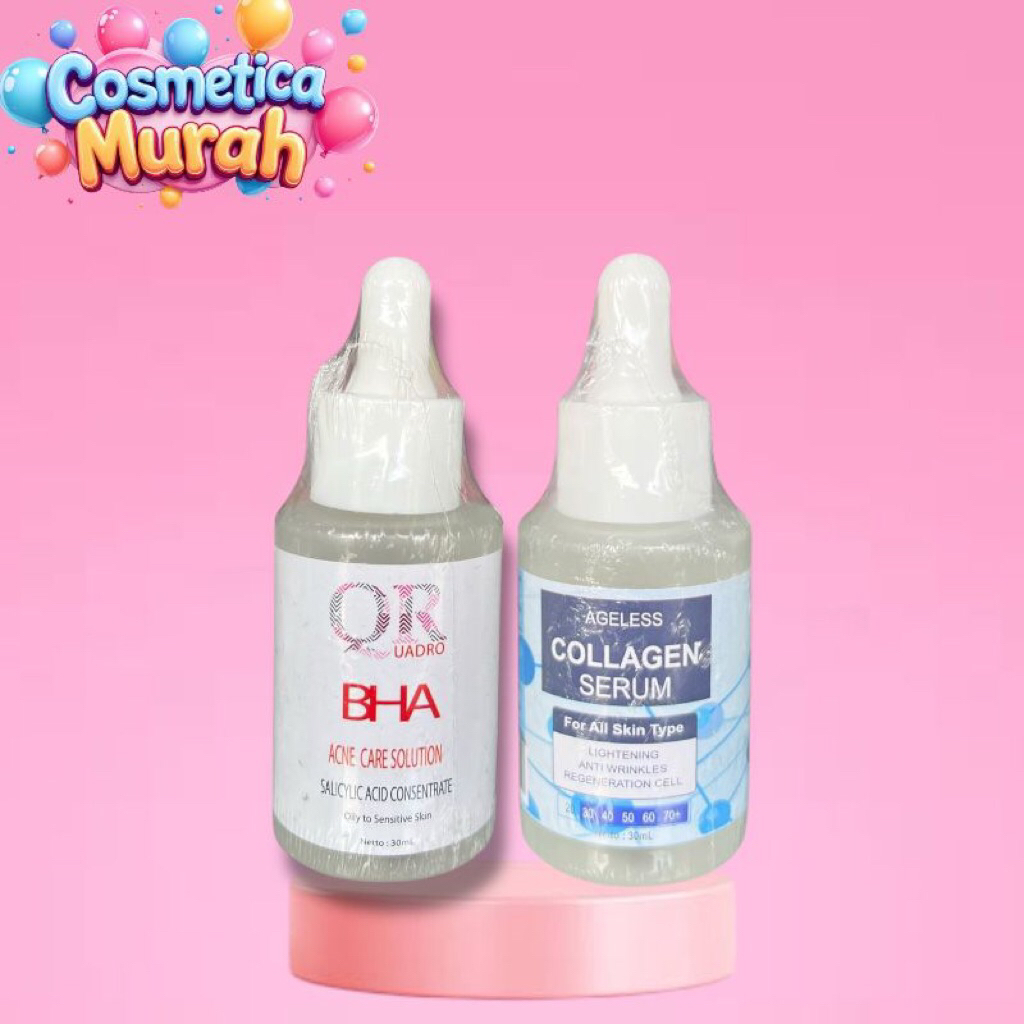 pn - QUADRO SERUM BHA ACNE CARE SOLUTION - ageless collagen serum