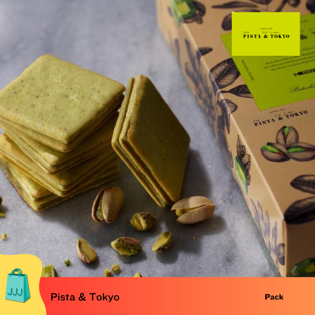 

Pista & Tokyo / Pistachio Chocolate And Sandwich Khas Tokyo / Japan Gift