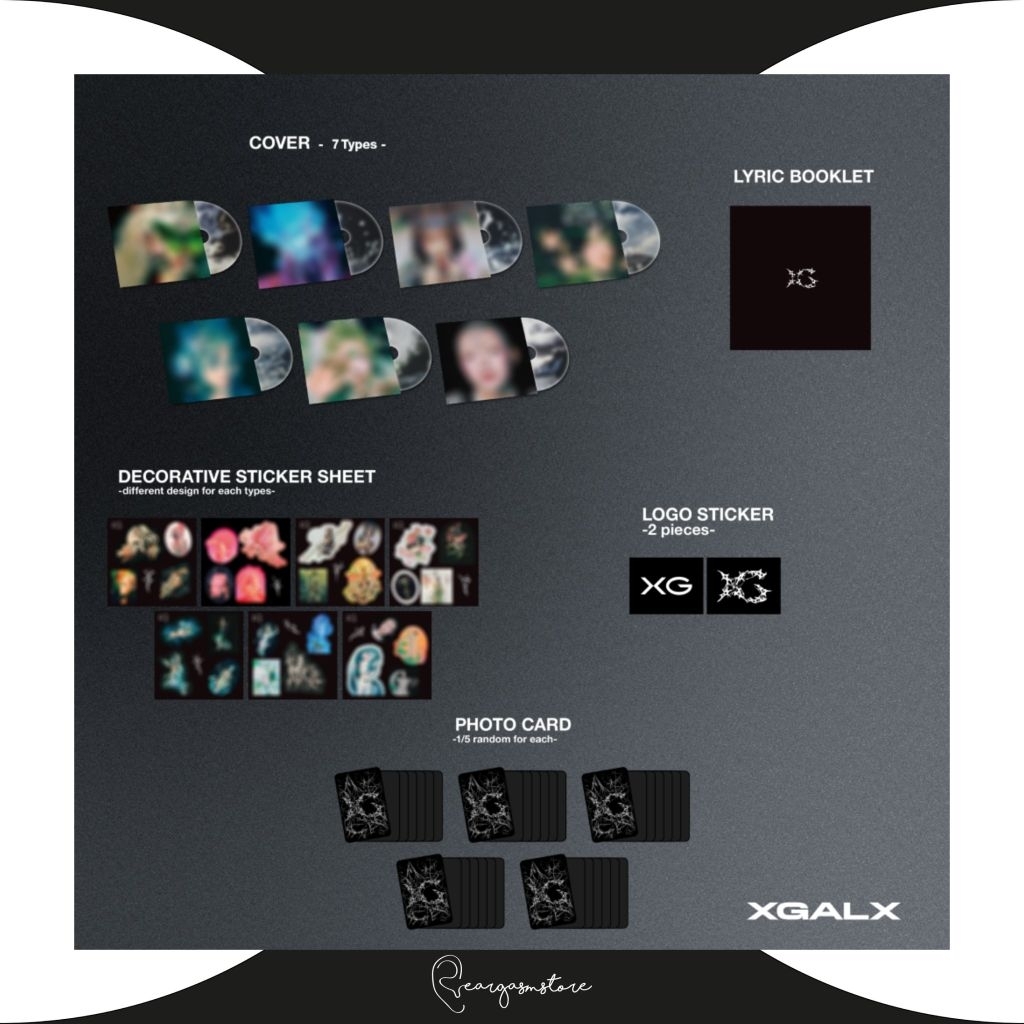 XG - 2ND MINI ALBUM (AWE) (SOLO VER)