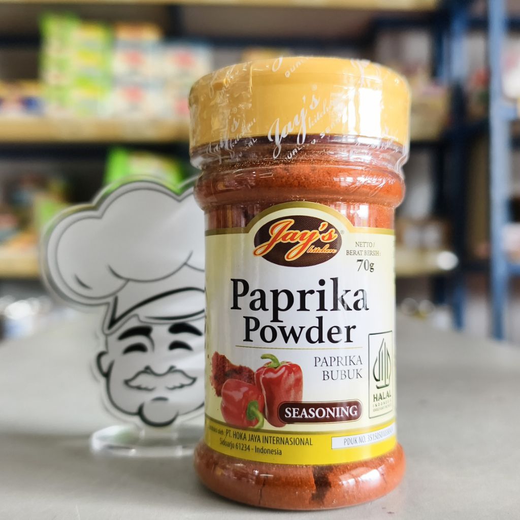 

Jay's Paprika Powder / Bubuk Paprika Jay's 70Gr