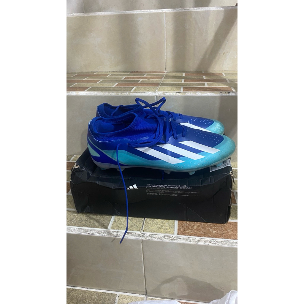 Sepatu Bola Adidas X Crazyfast .3 FG Original size 45 (29 cm)