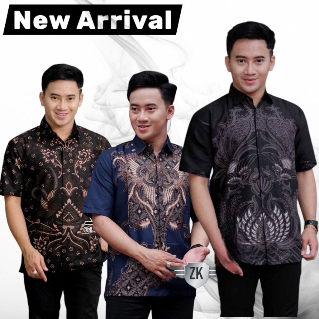 Baju batik pria baju batik kantor baju batik modern