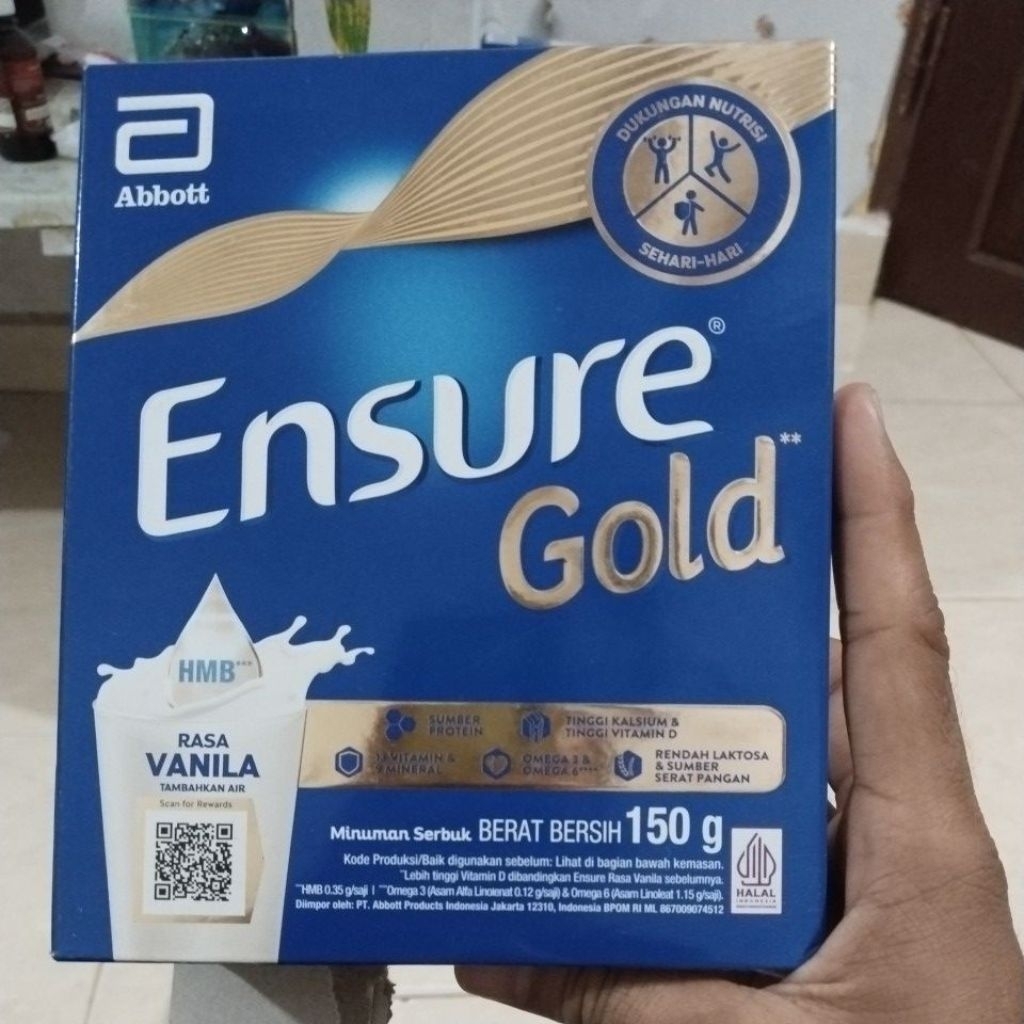 

Ensure vanila 150gr kotak