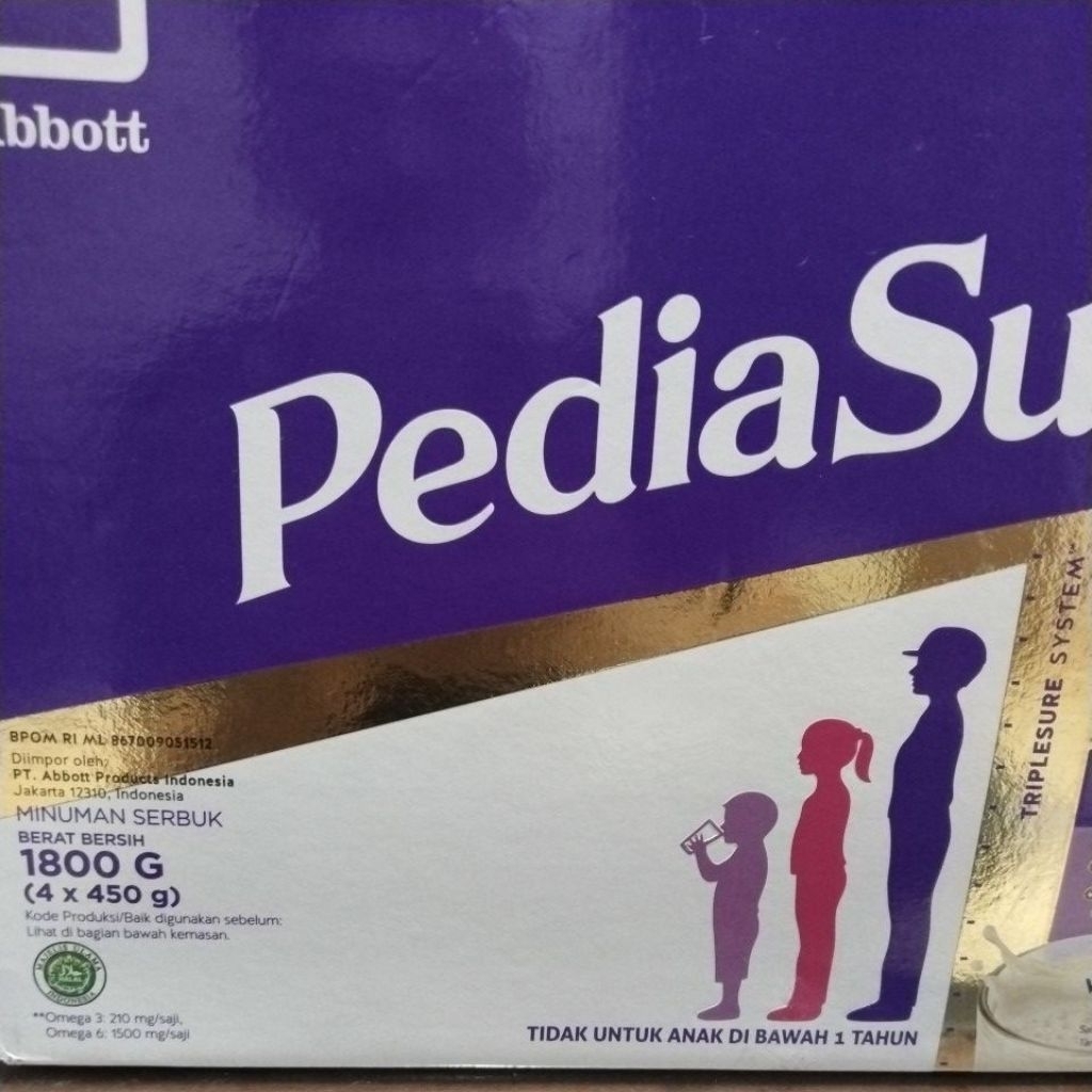 

Pediasure 1800gr vanila
