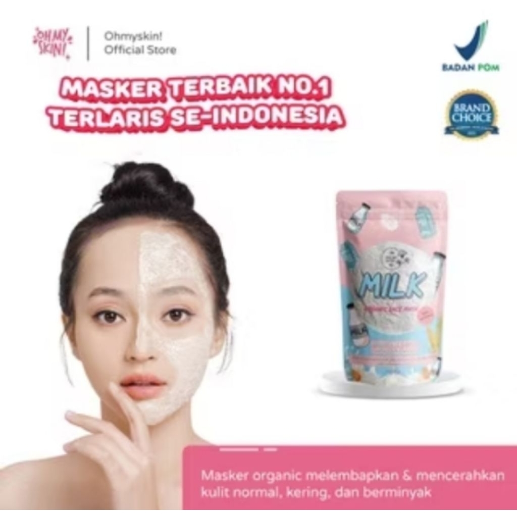OH MY SKIN masker wajah 25gr | face mask| masker organik BPOM
