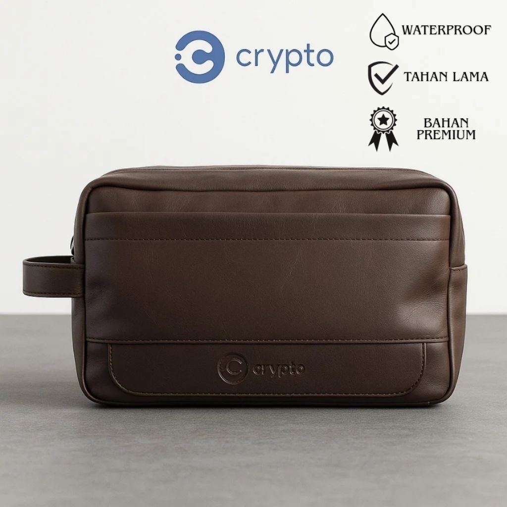 CRYPTO | BISA COD | Calypso Handbag | Handbag | Hand bag | Handbag Pria | Handbag Wanita | Clutch | 