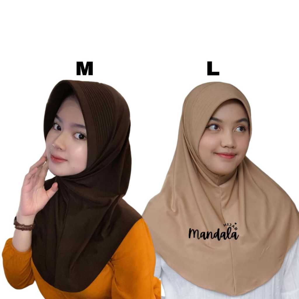 Bergo Pet Lebar/Hijab Sport Pet Tebal Besar Menutup Dada Ukuran M L XL/Hijab Bergo Jersey