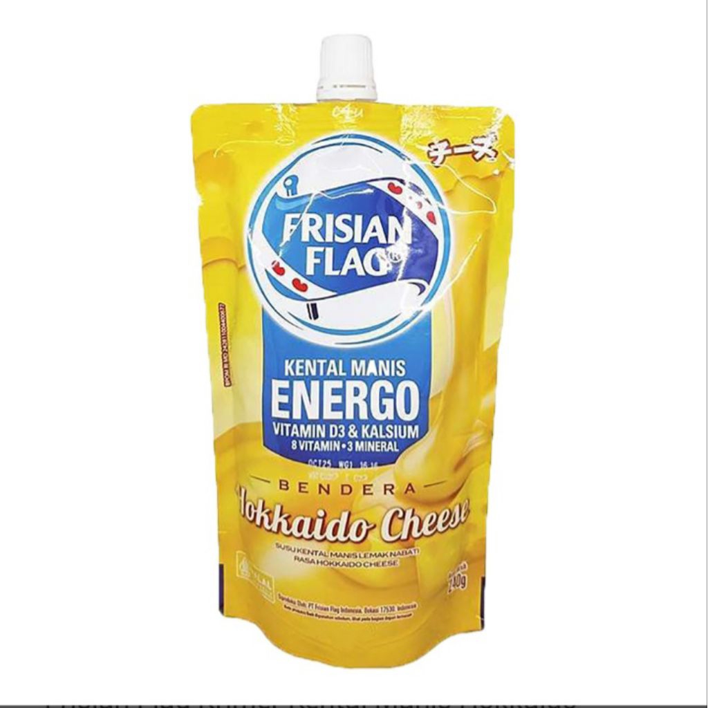 

FRISIAN FLAG KRIMER KENTAL MANIS HOKKAIDO CHEESE POUCH 240 GR