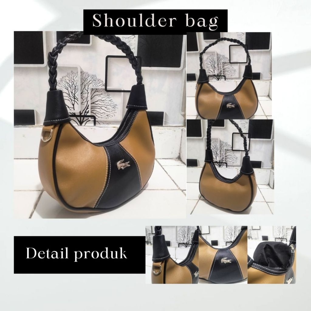 Shoulder bag croco wanita / tas bahu wanita