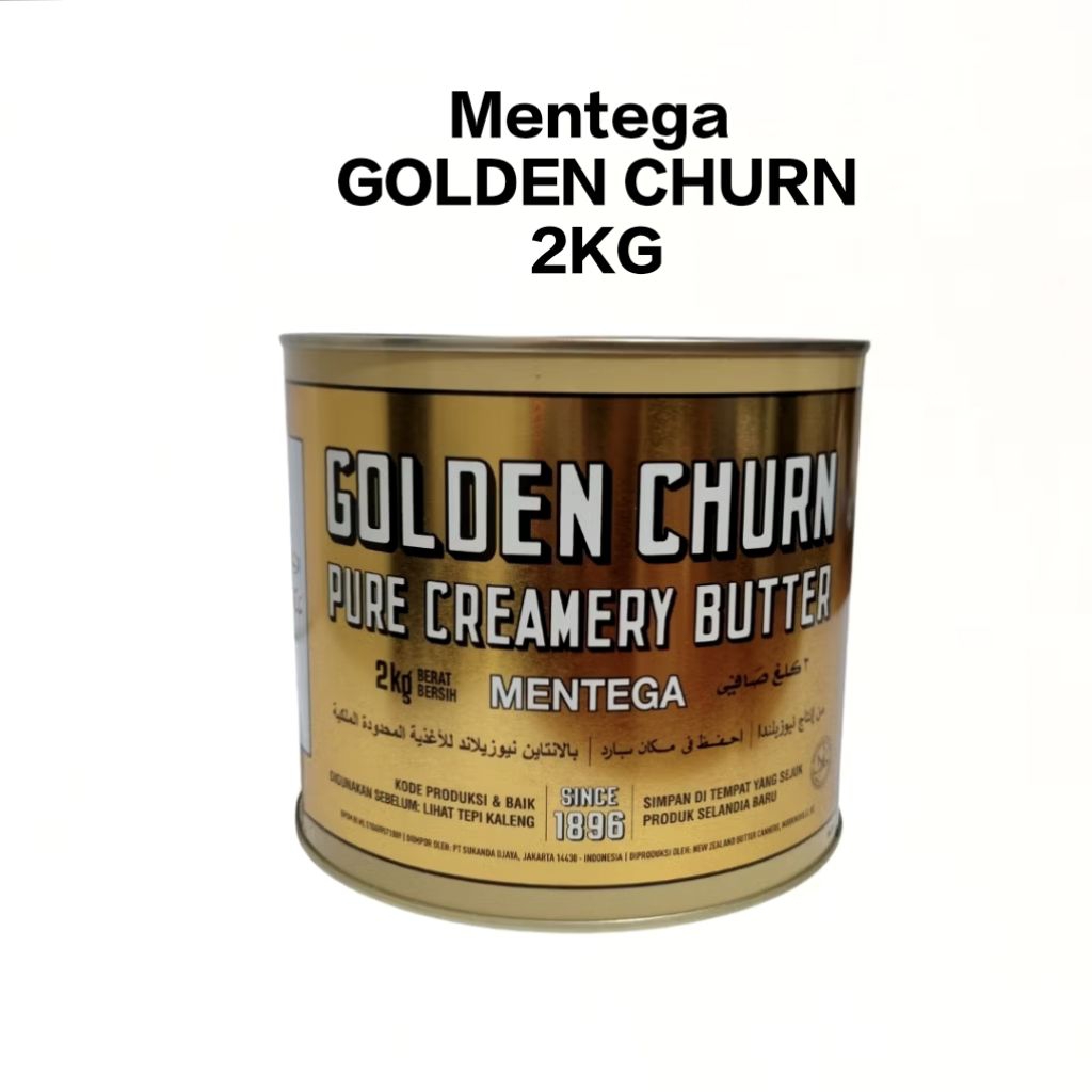 

GOLDEN CHURN BUTTER 2KG