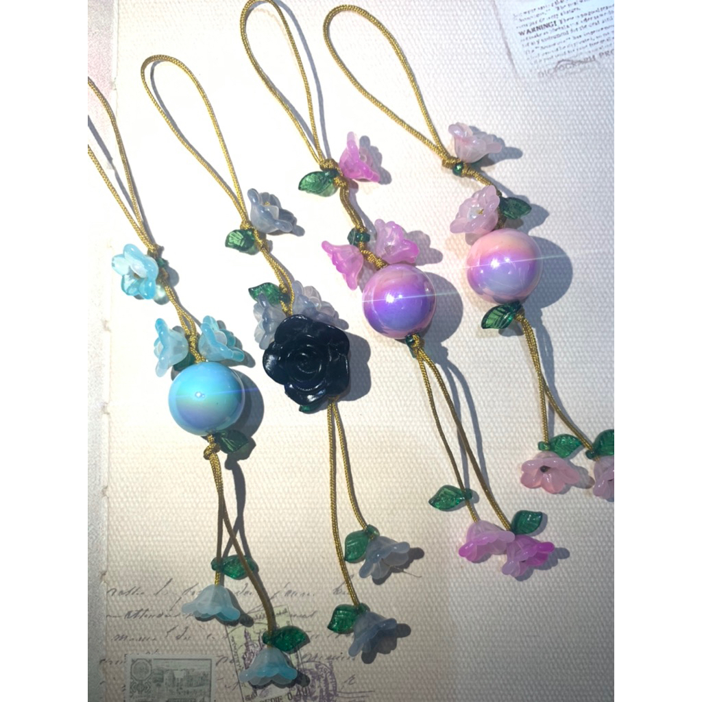 Gantungan tali bunga gantungan tas gantungan HP