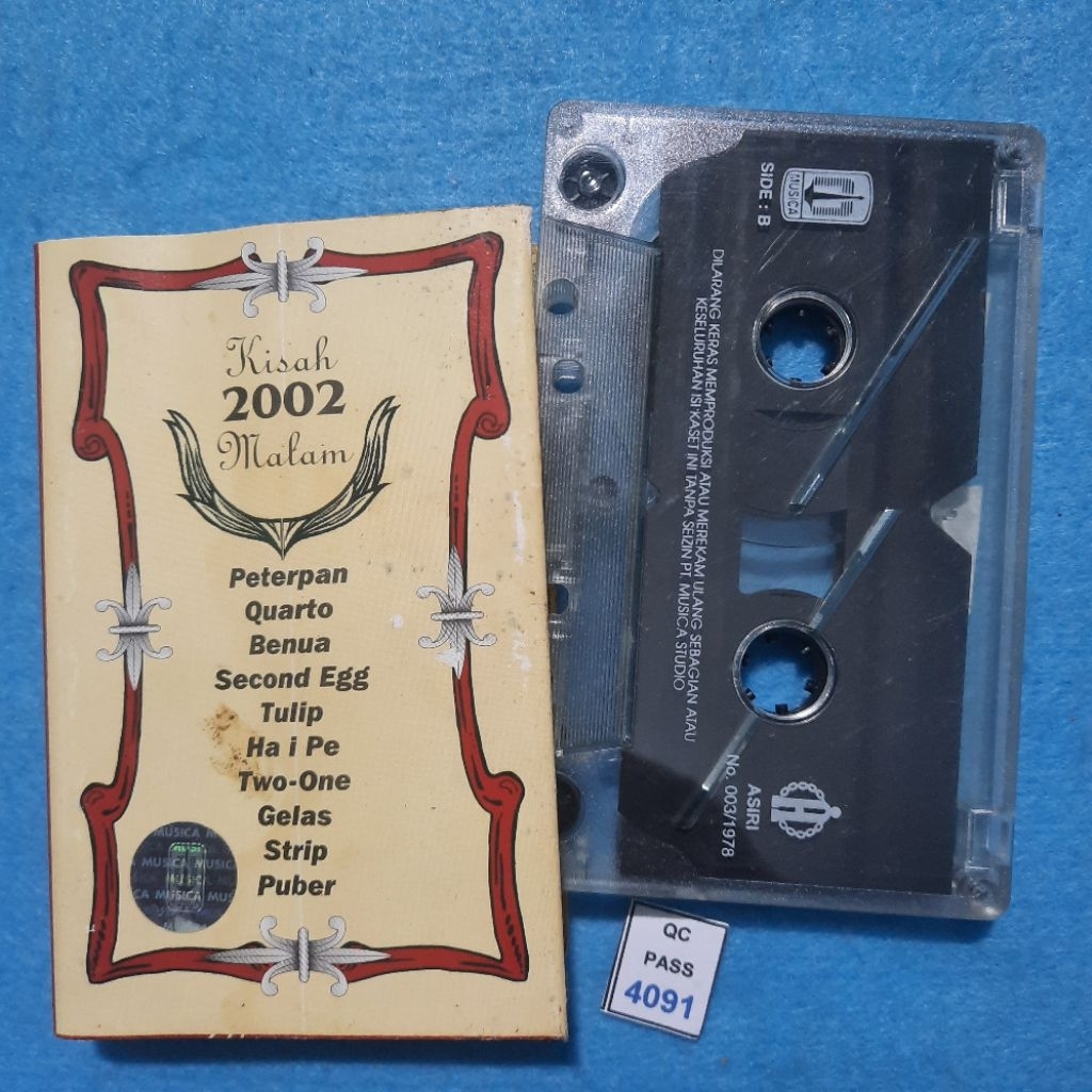 Kaset pita Kompilasi Kisah 2002 Malam / Peterpan Quarto Benua