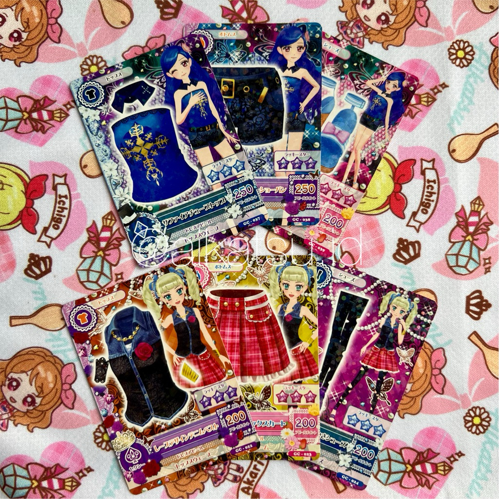 Kartu Aikatsu Jepang Promotion 3-type-1-set Card Sora Yurika
