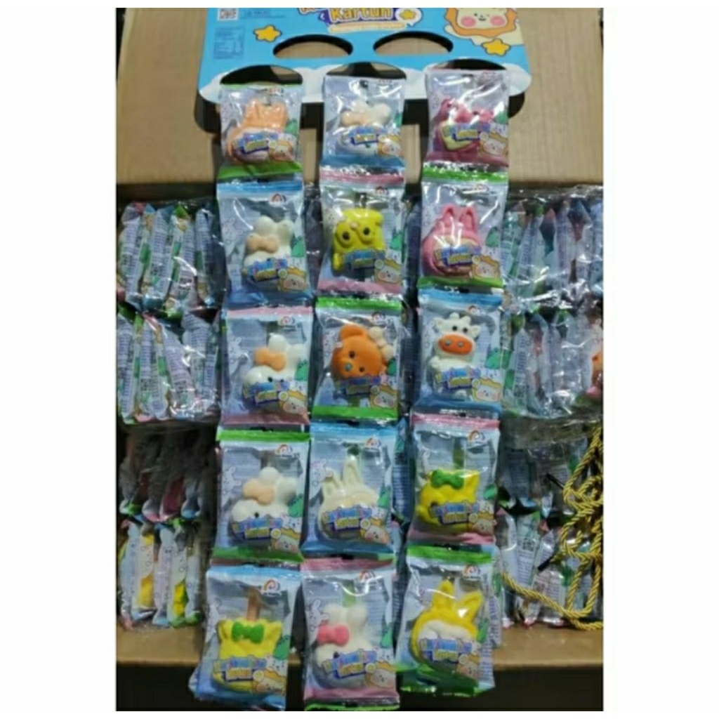 

Marshmallow Bentuk Kartun Labubu ( isi 10 pcs )