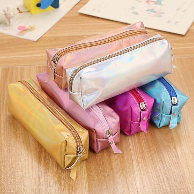 

Tempat Pensil Pensil Case Murah Motif Polos Metalik